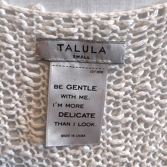 ARITZIA Talula Loose Knit V-Neck Sweater // Size S - Picture 6 of 8